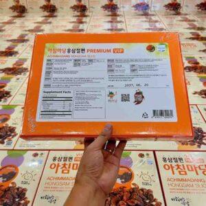 Hồng sâm thái lát tẩm mật ong Achimmadang Hàn Quốc