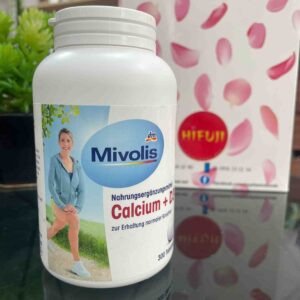 Viên uống Mivolis Calcium D3 Đức chính hãng 300 viên