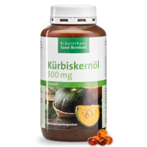 Viên uống hỗ trợ giảm tiểu đêm Sanct Bernhard Kürbiskernöl Kapseln mẫu mới