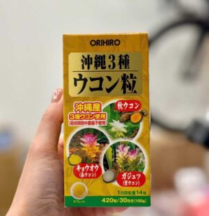 Viên uống tinh chất nghệ 3 mùa Okinawa Orihiro