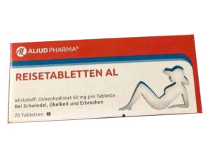 giảm say tàu xe ALIUD PHARMA Reisetabletten Al