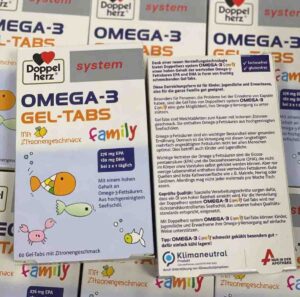 omega 3 gel tabs family