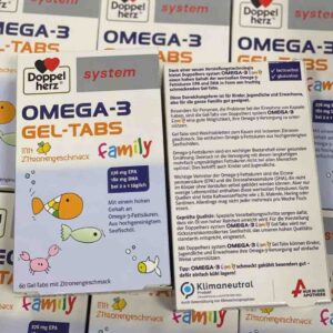 omega 3 gel tabs family
