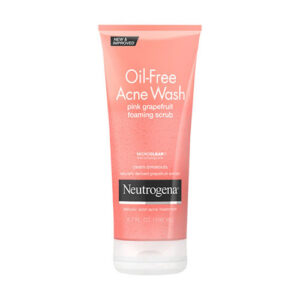 pink grapefruit foaming scrub