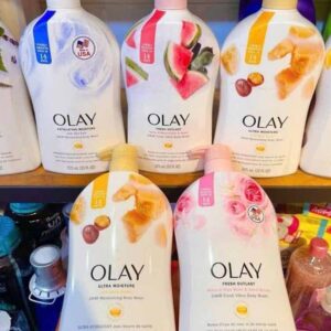 sữa tắm olay muối biển