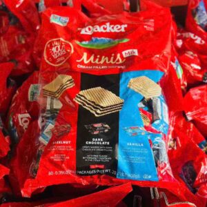 Bánh xốp Loacker Minis Mix Cream Filled Wafers