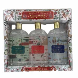 Bộ sữa tắm Amaryllis & Juniper Body Wash Collection Mỹ