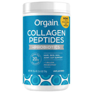 Bột Orgain Collagen Peptides Probiotics Mỹ