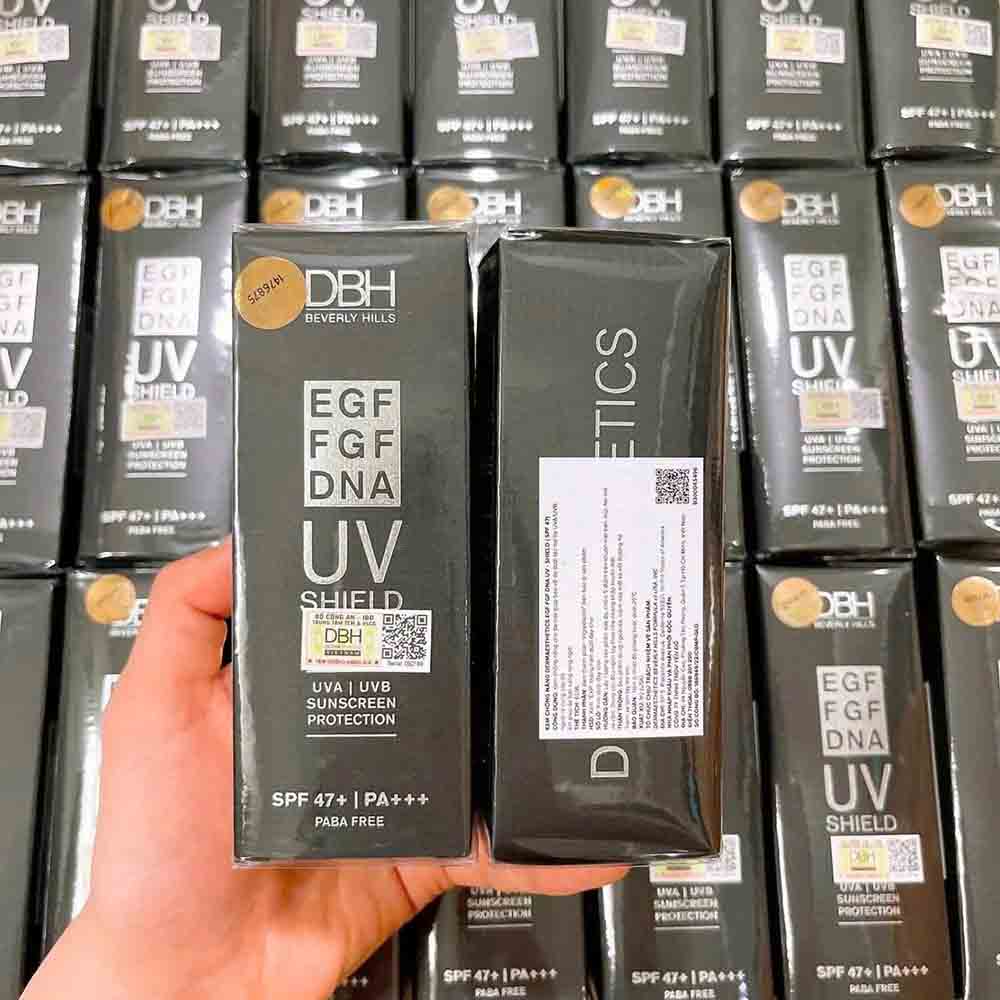 Kem chống nắng DBH bản Mỹ EGF FGF DNA UV Shield 60ml