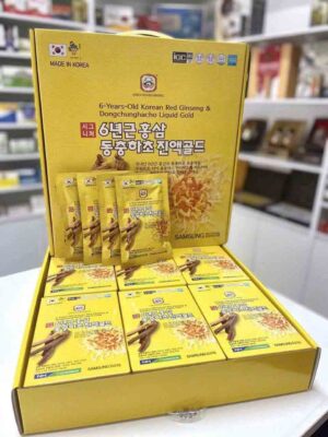 Nước hồng sâm đông trùng hạ thảo Nonghyup 30 gói