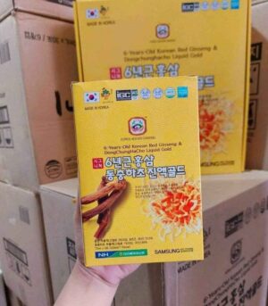 Nước hồng sâm đông trùng hạ thảo Nonghyup hàn quốc