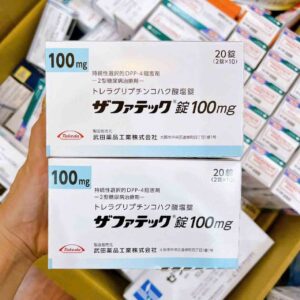 Viên uống hỗ trợ tiểu đường Takeda Zafatek 100mg
