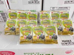 Rong biển ăn liền Oliu trẻ em lốc 3 gói