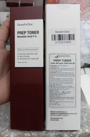 goodndoc prep toner mandelic acid
