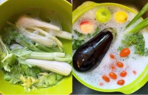 nước rửa rau củ nhật