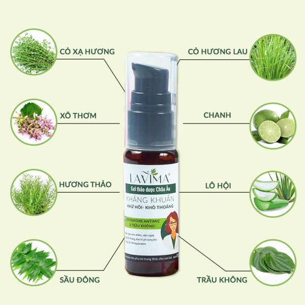 Gel phụ khoa Lavima Antimic 3in1 chiết xuất thảo dược
