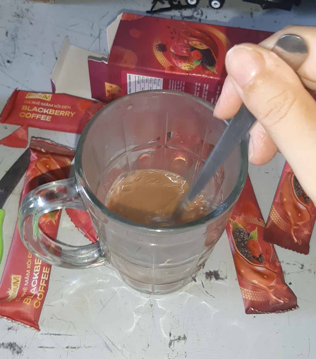 Premium Blackberry Coffee