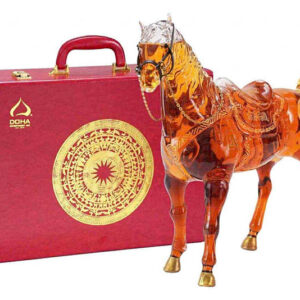 Rượu con ngựa thủy tinh Doha Royal Rich XO