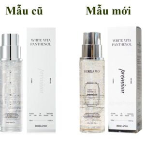 Tinh chất dưỡng trắng Bergamo White Vita Panthenol Premium mẫu mới