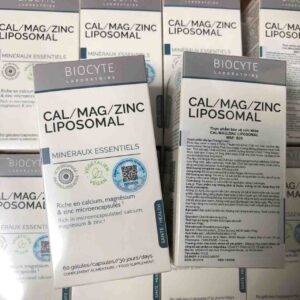 Viên bổ sung canxi magie kẽm bọc Liposome Biocyte 60 viên