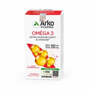 Viên dầu cá Omega 3 Arkopharma Pháp chính hãng 180 viên