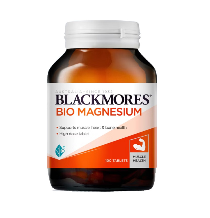 Viên hỗ trợ chức năng cơ bắp Blackmores Bio Magnesium