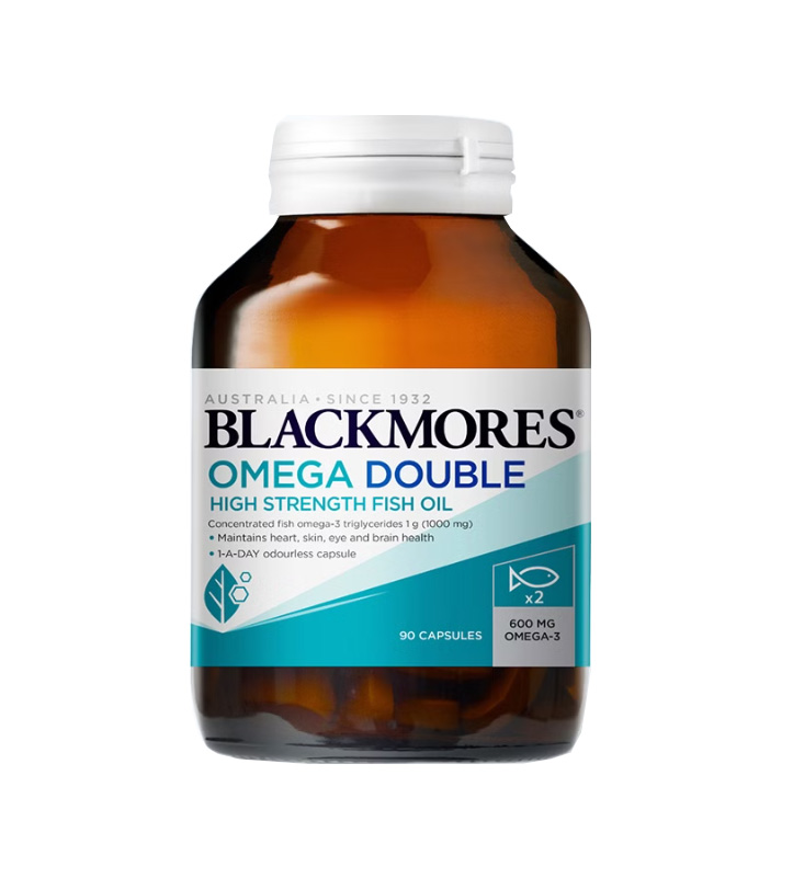 blackmores omega double high strength fish oil