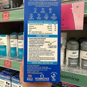 canxi osteocare dạng nước