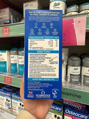 canxi osteocare dạng nước
