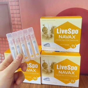 dung dịch vệ sinh tai mũi họng livespo navax vàng
