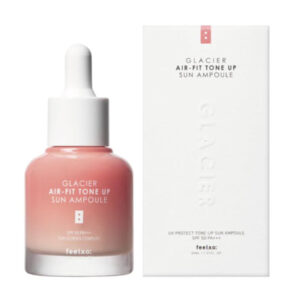 glacier air fit tone up sun ampoule