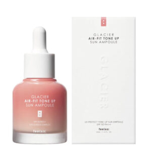 glacier air fit tone up sun ampoule