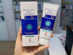 kcn water full cica sun cream