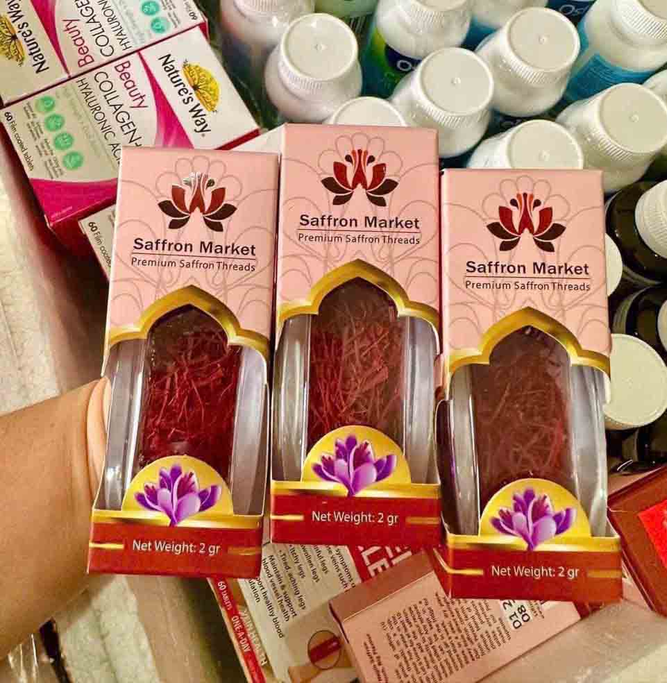 nhụy hoa nghệ tây saffron market