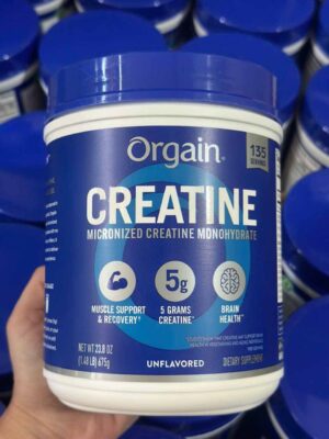 Bột uống hỗ trợ cơ bắp, não bộ Orgain Creatine 675g