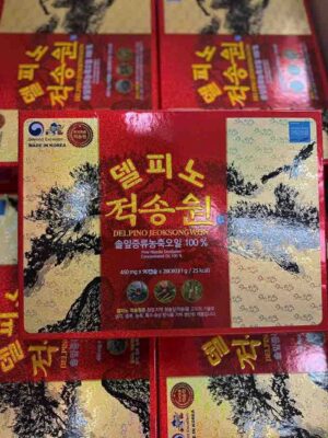 Tinh dầu thông đỏ Del Pino Jeok Song Won Hàn Quốc 180 viên