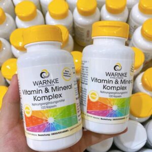 Viên bổ sung vitamin, khoáng chất Warnke Vitamin and Mineral Komplex
