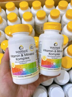 Viên bổ sung vitamin, khoáng chất Warnke Vitamin and Mineral Komplex