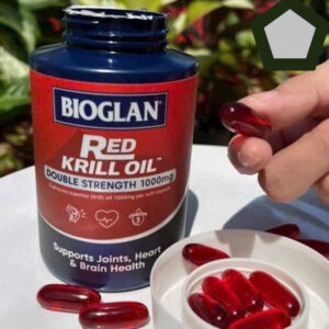 Viên dầu nhuyễn thể Bioglan Red Krill Oil 1000mg 60 viên