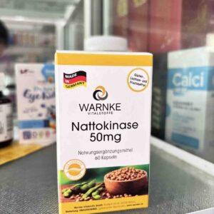 Viên hỗ trợ phòng chống đột quỵ Warnke Nattokinase 50mg