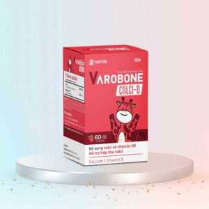 Viên nhai bổ sung canxi cho bé Varobone Calci-D Shinpoong