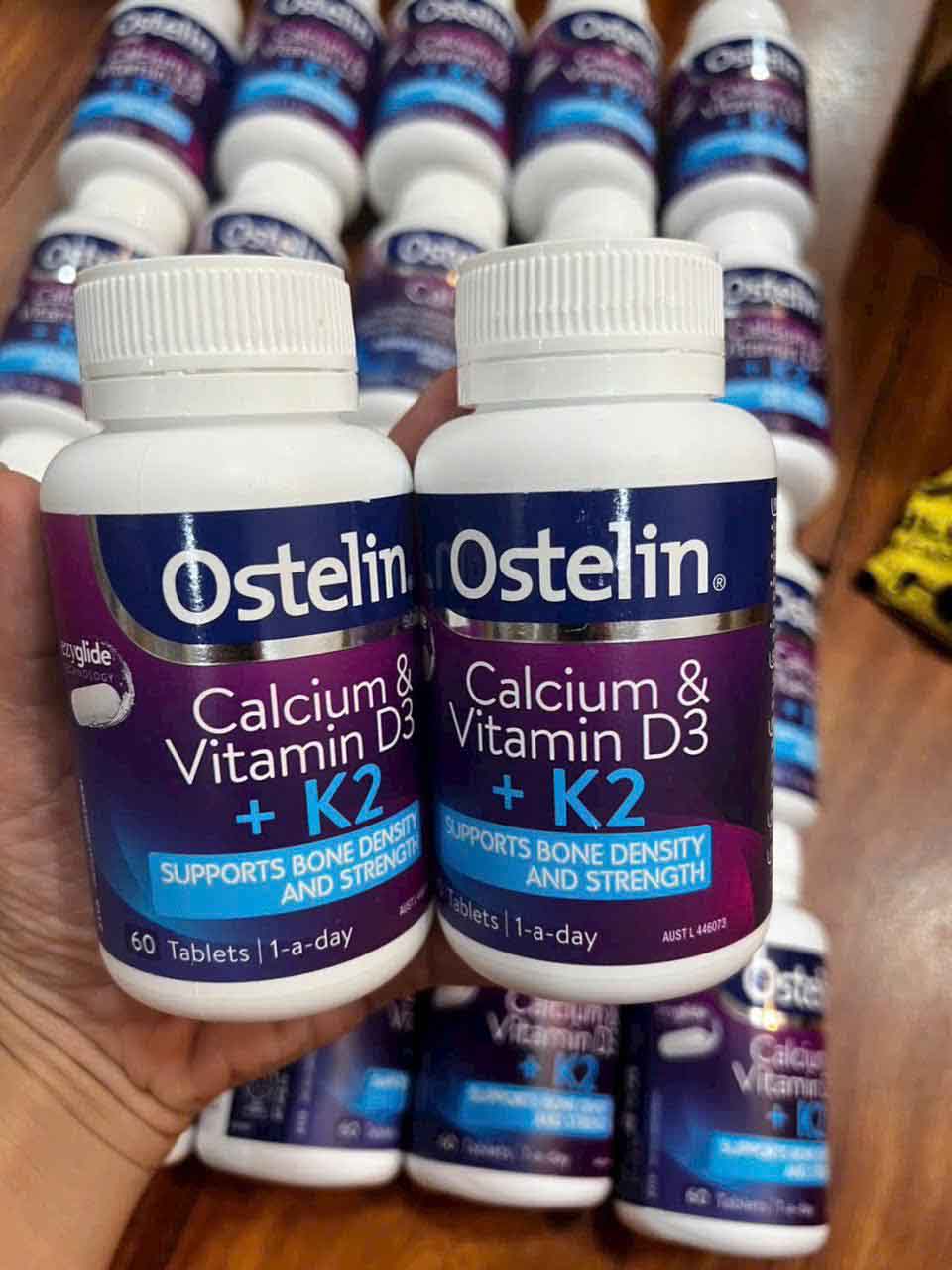 Viên uống Ostelin Calcium Vitamin D3 K2 Úc