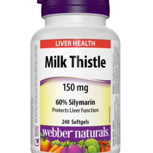 Viên uống bổ gan Milk Thistle Webber Naturals 150mg