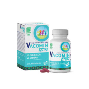 Viên uống bổ sung kẽm và vitamin Vacomin Actiz