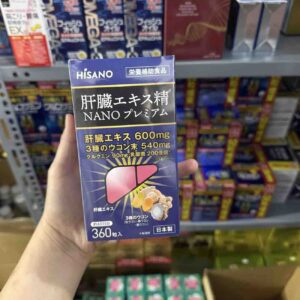 Viên uống hỗ trợ giải độc gan Hisano Nhật Bản