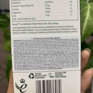 bổ xương khớp Osteo Advance Natures Aid