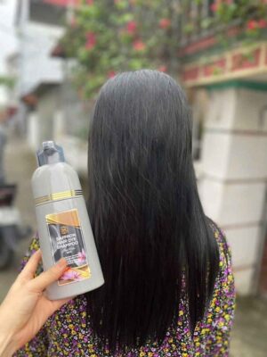dầu gội phủ bạc saffron hair dye shampoo