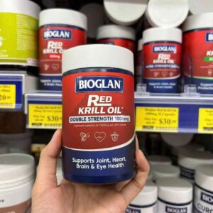 dầu nhuyễn thể bioglan red krill oil 1000mg 60 viên