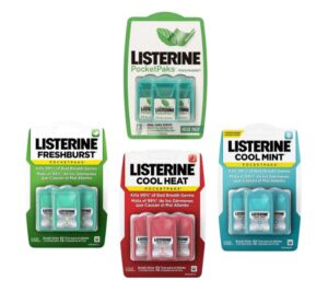 listerine miếng ngậm