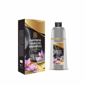 saffron hair dye shampoo